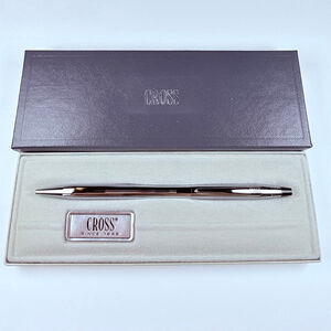 Cross Classic Century Chrome Ballpoint Pen Writing Instrument NIB
